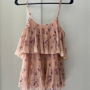 LC Lauren Conrad Floral Top XS